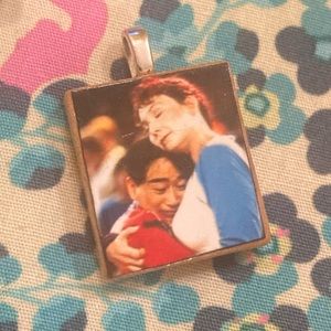 Long Duck Dong scrabble tile pendant sixteen Candles scene